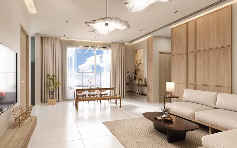 Purva Northern Lights: Living room
